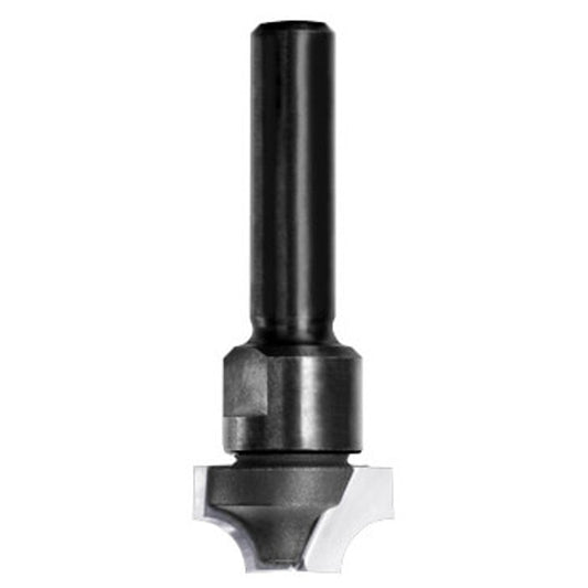 Kwartrondprofielfrees R=5,0 mm onderkant ingelegd HW, D=19 mm, S=8 mm, HW