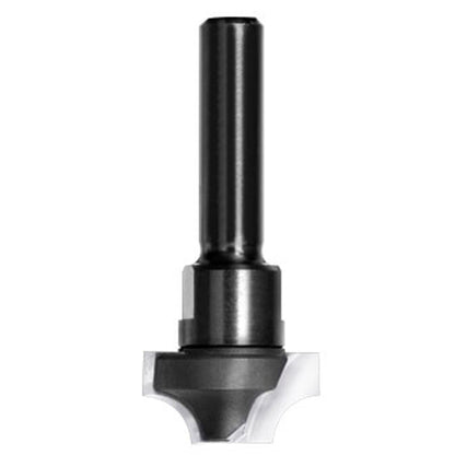 Kwartrondprofielfrees R=6,0 mm onderkant ingelegd HW, D=22 mm, S=8 mm, HW