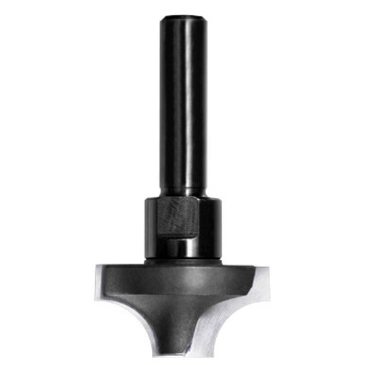 Kwartrondprofielfrees R=9,5 mm onderkant ingelegd HW, D=30 mm, S=6 mm, HW