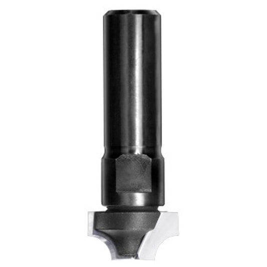 Kwartrondprofielfrees R=5,0 mm onderkant ingelegd HW, D=19 mm, S=10 mm, HW