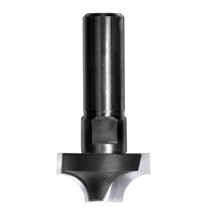 Kwartrondprofielfrees R=8,0 mm onderkant ingelegd HW, D=27 mm, S=12 mm, HW