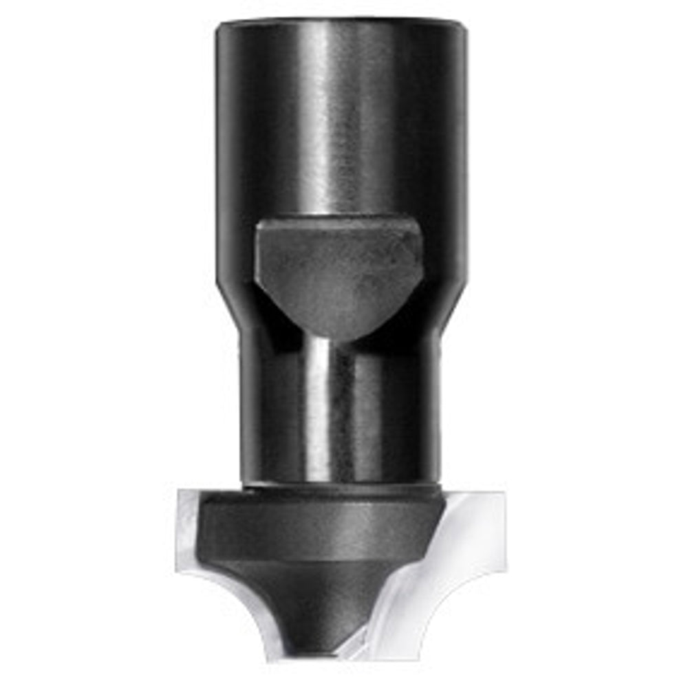Kwartrondprofielfrees R=6,0 mm onderkant ingelegd HW, D=22 mm, Binnendraad M10, HW