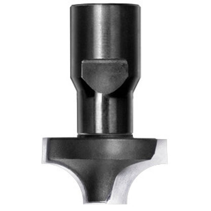 Kwartrondprofielfrees R=9,5 mm onderkant ingelegd HW, D=30 mm, Binnendraad M12, HW
