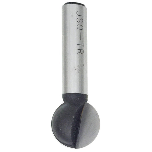 Kogelprofielfrees R=6,35 mm, TL=45 mm, S=8 mm, HW