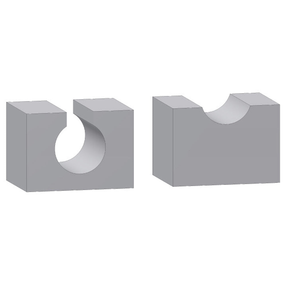 Kogelprofielfrees R=9,5 mm, TL=50 mm, S=8 mm, HW