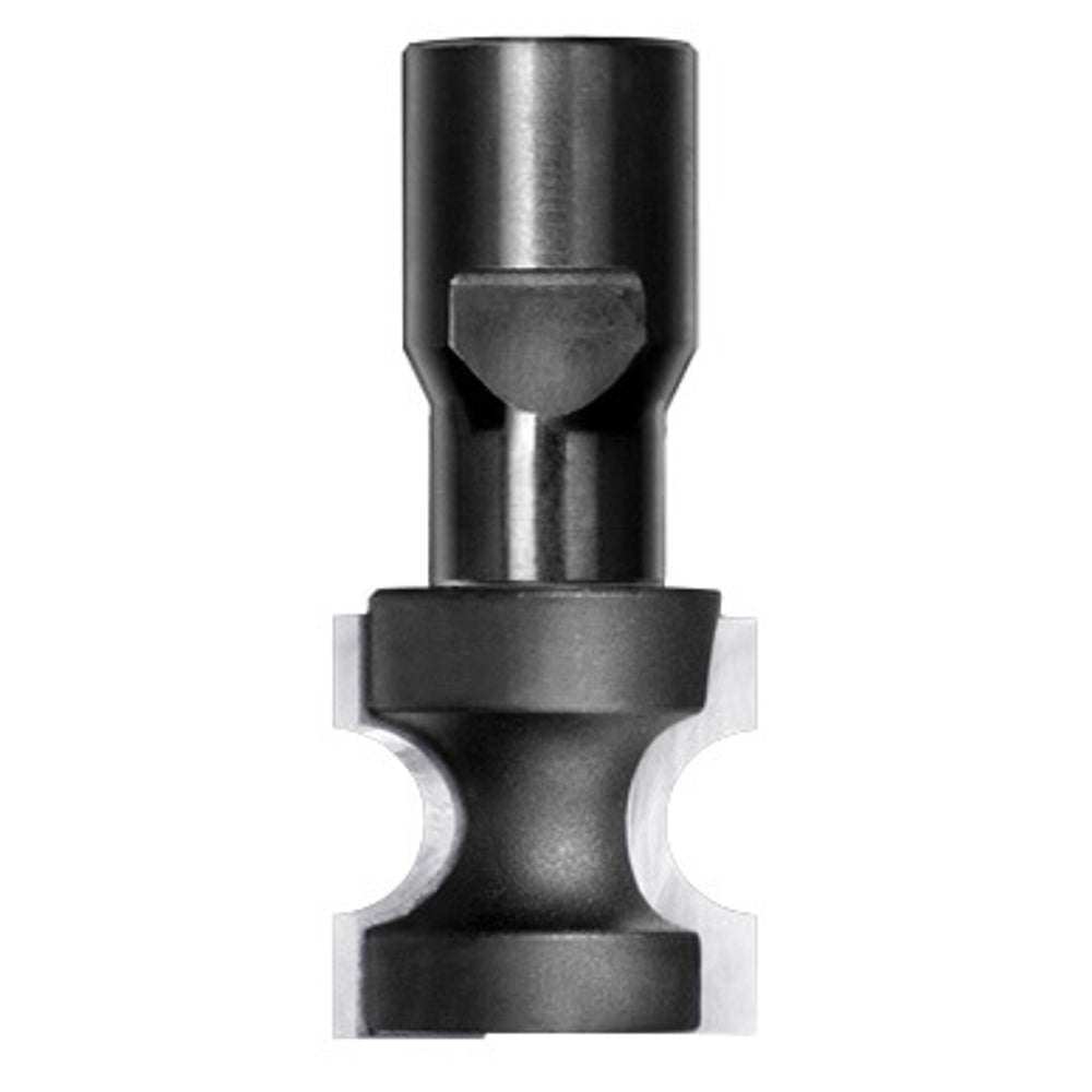 Halfrondprofielfrees R=5,0 mm zonder lager, D=24 mm, Binnendraad M10, HW