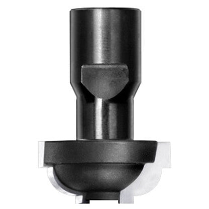 Hollijstprofielfrees R=6,35 mm zonder lager, D=30,7 mm, Binnendraad M12, HW