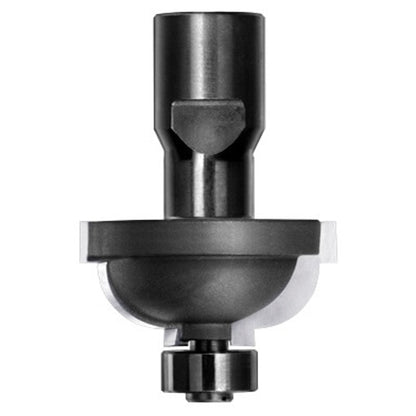 Hollijstprofielfrees R=9,5 mm met lager, D=38 mm, Binnendraad M10, HW