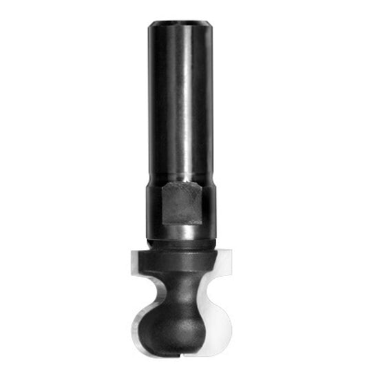Handgreepprofielfrees R=2.5/5.0, L3=14.5 mm, S=10 mm, HW