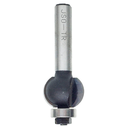 Kogelprofielfrees R=8,0 mm met lager, TL=55 mm, S=8 mm, HW