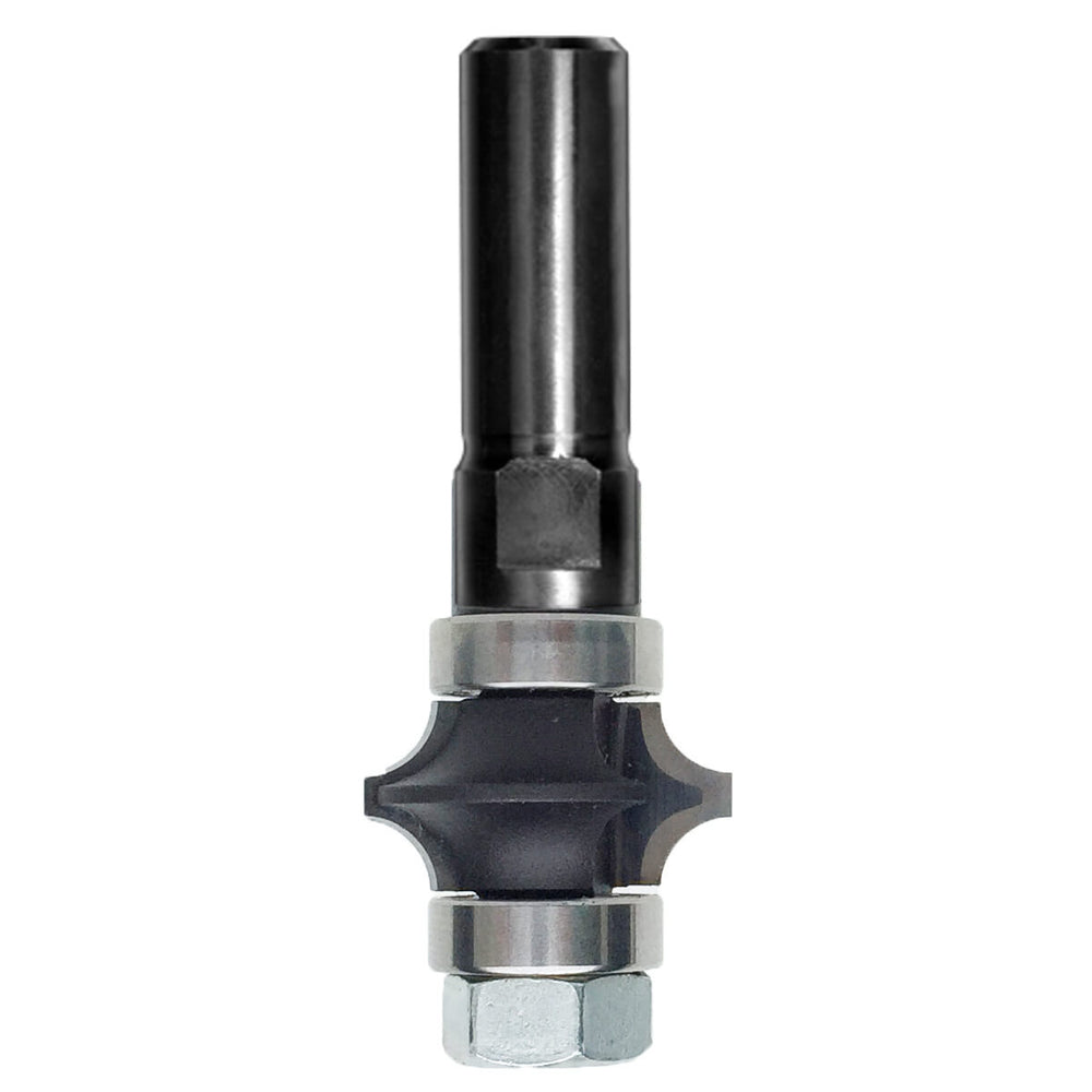 Spitskantenfrees R=4,8 mm met dubbel lager, D=25,4 mm, S=10 mm, HW