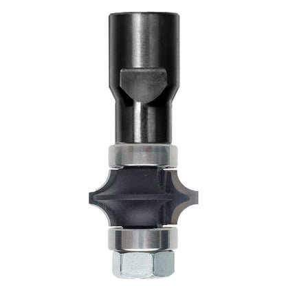 Spitskantenfrees R=4,8 mm met dubbel lager, D=25,4 mm, Binnendraad M12, HW