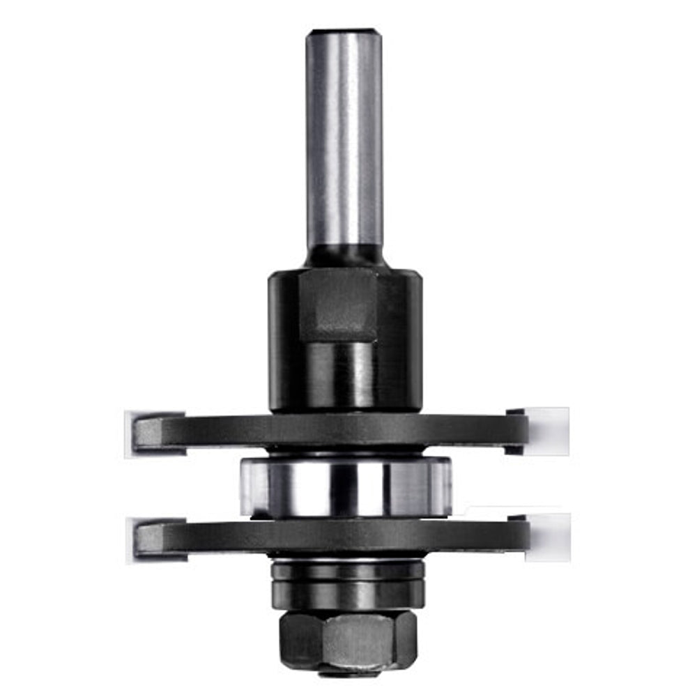 Groef & Veergarnituur, D=40 mm, L2=18 mm, S=8 mm, HW