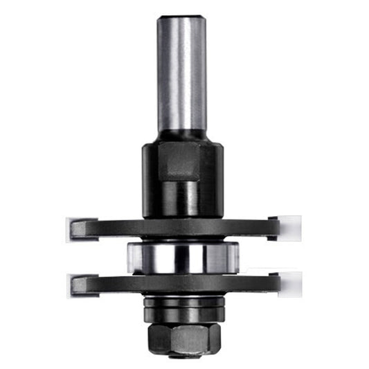 Groef & Veergarnituur, D=40 mm, L2=18 mm, S=12 mm, HW