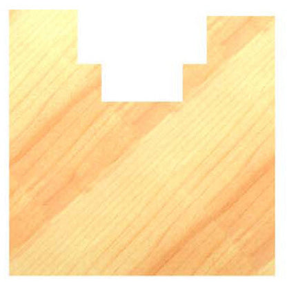 Getrapte frees Ø 16,3 x 12,3 mm, TL=62 mm, S=8 mm, HW