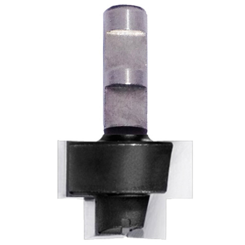 Getrapte frees Ø 24,3 x 15,3 mm, TL=42 mm, S=8 mm met spanvlakken, HW