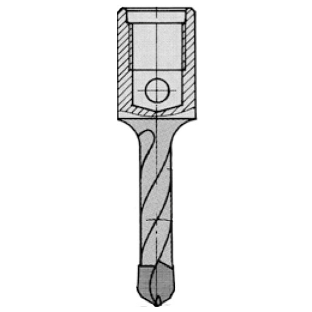 Drevelboor 5x28x61mm daktand links