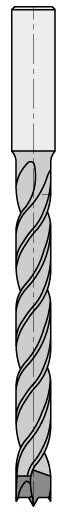 Spiraalboor 12 x 105 mm TL=170