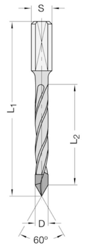 Drevelboor + dakt 8 x 35 TL=67 links