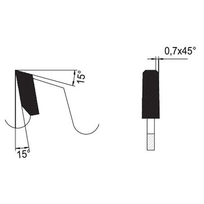 Solution Zaagblad Ø 355 mm, asgat 30 mm, B=4,40 mm, Z=72 TT Pos., HW