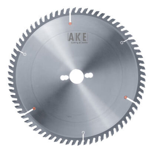Zaagblad t.b.v. thermoplast Ø 250 mm, asgat 30 mm, B=3,20 mm, Z=80 TT, HW