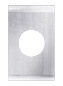 Keermes 7,5 x 12,0 x 1,5 mm (1-gats), tweezijdig geslepen, HW