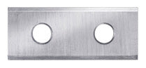 Keermes 30,0 x 12,0 x 1,5 mm (2-gats), tweezijdig geslepen, HW