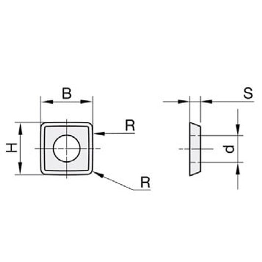 Diamant Vlakfrees Ø=150 mm, L2=8 mm, S=25 mm, DP, Z=6