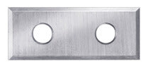 Keermes 30,0 x 12,0 x 1,5 mm (2-gats), vierzijdig geslepen, HW