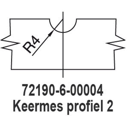 Keermessiergroeffrees, D=17 mm, S=10 mm, HW, Z=1
