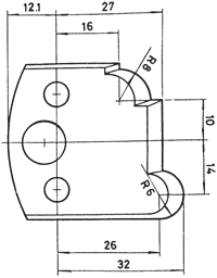 Profielmes (WS) en spaanbegrenzer Nr. 53