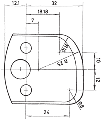 Profielmes (WS) en spaanbegrenzer Nr. 62