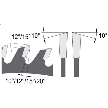 Zaagblad Ø 190 mm, FastFix opname, B=2,60 mm, Z=16 Wisseltand, HW