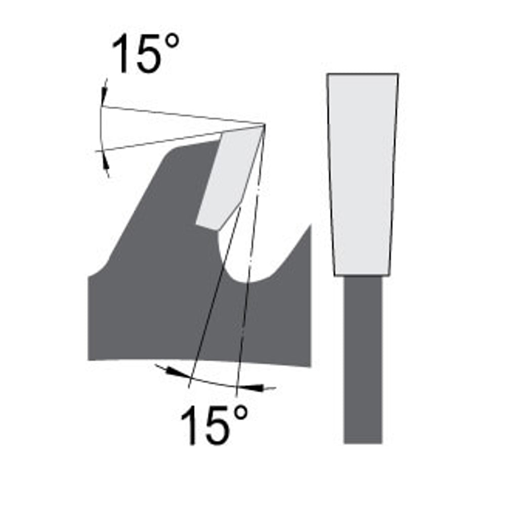 Zaagblad Ø 210 mm, asgat 30 mm, B=2,80 mm, Z=16 Vlaktand, HW