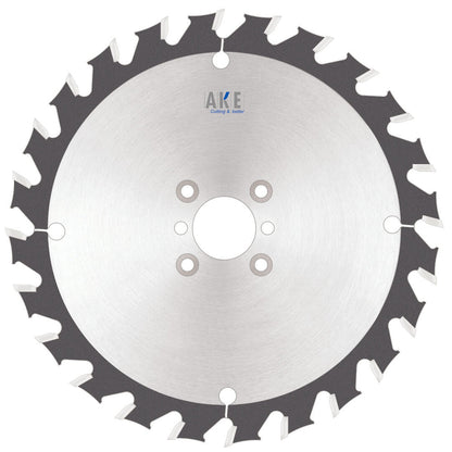 Zaagblad Ø 180 mm, asgat 22 mm, B=2,40 mm, Z=24 Trapezium Tand, HW