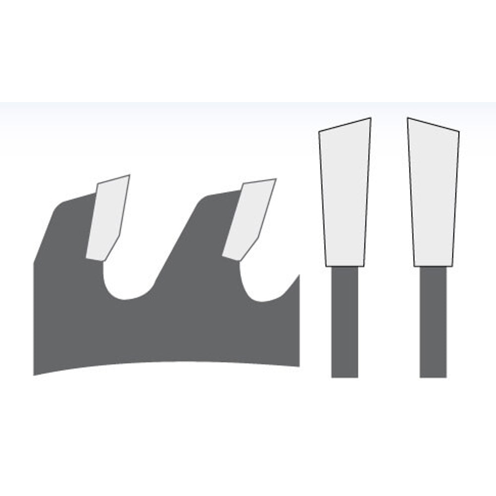 Zaagblad Ø 78 mm, asgat 22 mm, B=3,00 mm, Z=4 Wisseltand, HW