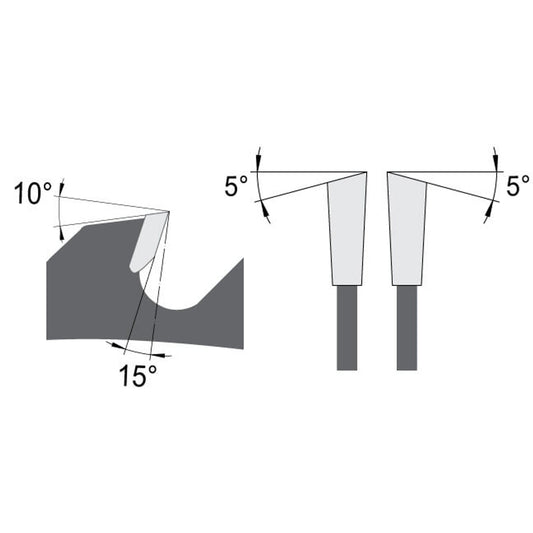 Zaagblad Ø 750 mm, asgat 30 mm, B=6,80 mm, Z=60 Wisseltand, HW