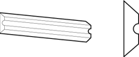 Wisselmesjes 75 x 5,5 x 1,1 mm, 10 stuks, HW