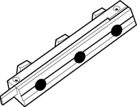 Wisselset schaafmessen 92 mm, HW