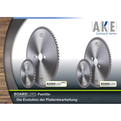 Boardline Pro+ Zaagblad Ø 380 mm, asgat 65 mm, B=4,40 mm, Z=72 TF Pos., HW