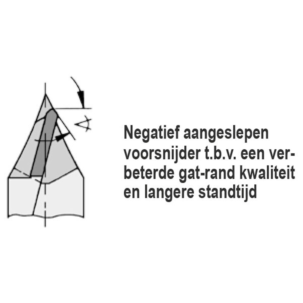 Drevelboor 8 mm SL=45 TL=85