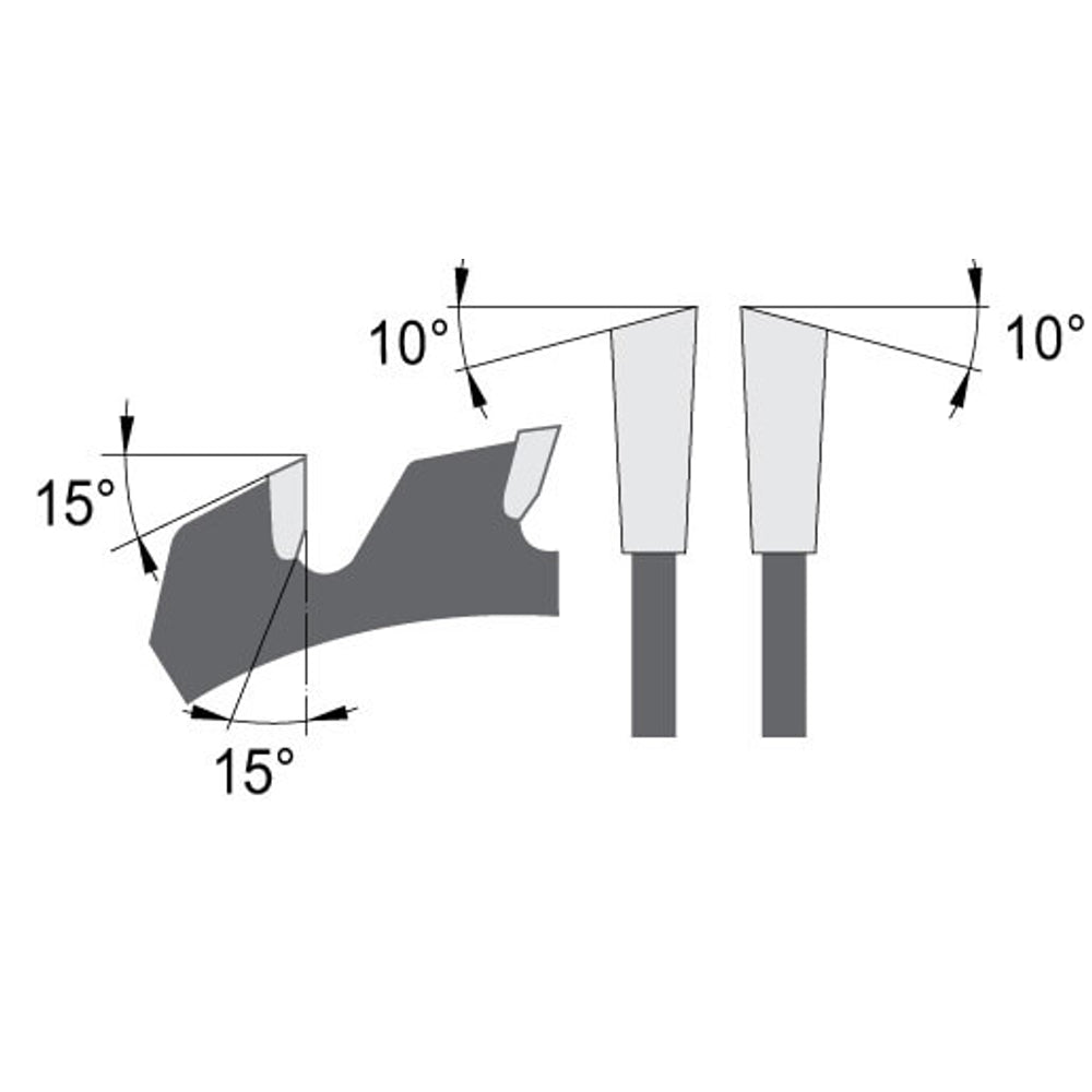 Voorritszaagblad Ø 120 mm, asgat 22 mm, B=3,35 mm, Z=20 Wisseltand, HW